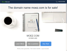 Tablet Screenshot of moez.com